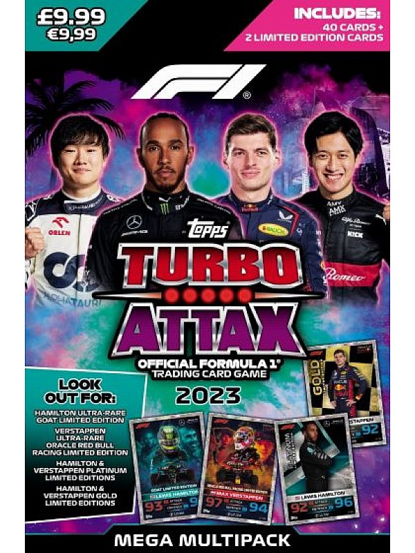 F1 Turbo Attax 2023 Mega Multi Pack