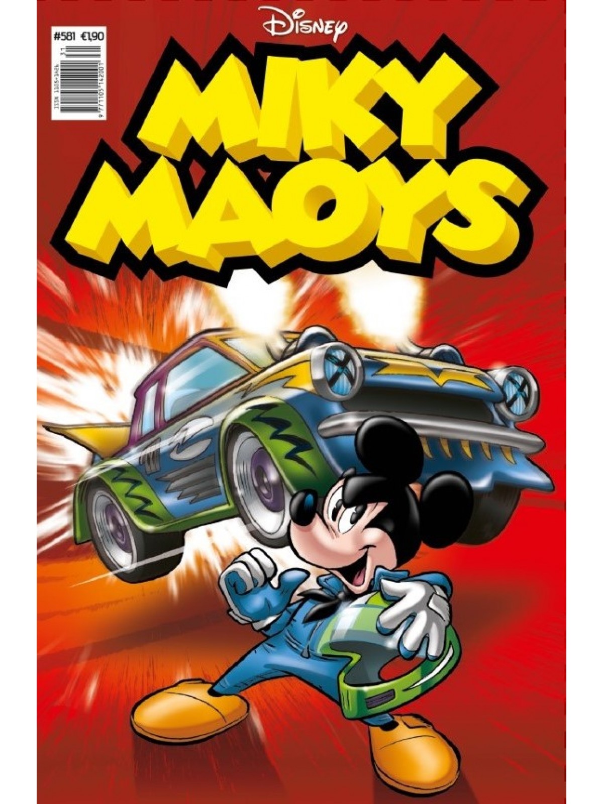 Two Fast Mickey Μίκυ Μάους Disney T581 Fast Truck Mickey 1