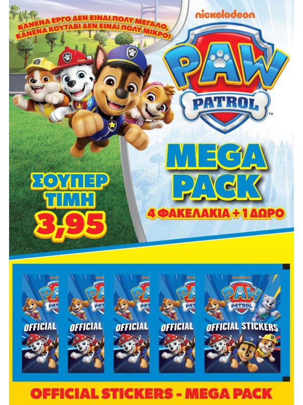 Paw Patrol Stickers Mega Pack