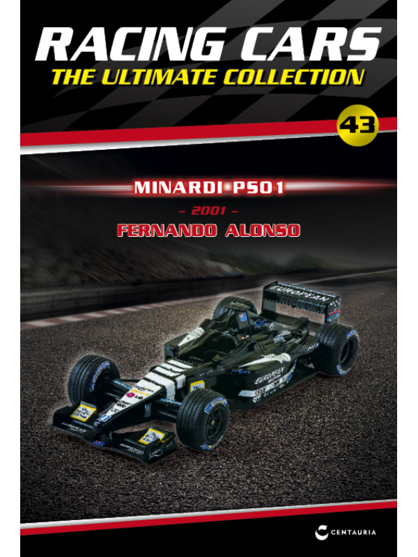 Minardi PS01 - Fernando Alonso - 2001 T43 Minardi PS01 - Fernando Alonso - 2001 T43