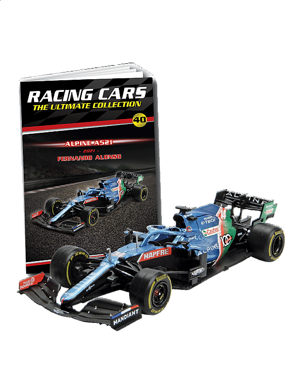 Alpine A521  - Fernando Alonso - 2021 T40