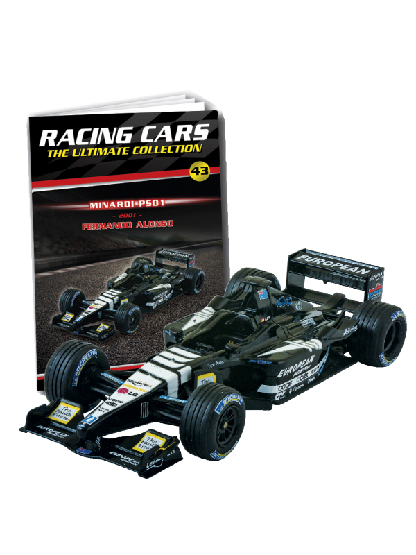 Minardi PS01 - Fernando Alonso - 2001 T43 Minardi PS01 - Fernando Alonso - 2001 T43