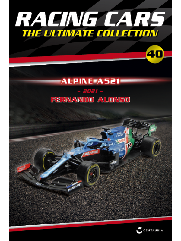 Alpine A521  - Fernando Alonso - 2021 T40