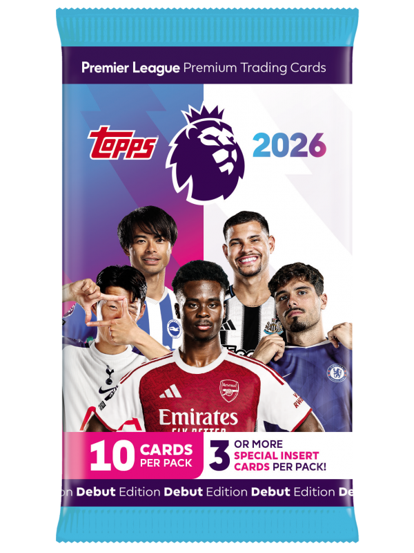 Topps Premier League Premium Cards 2026 Packet