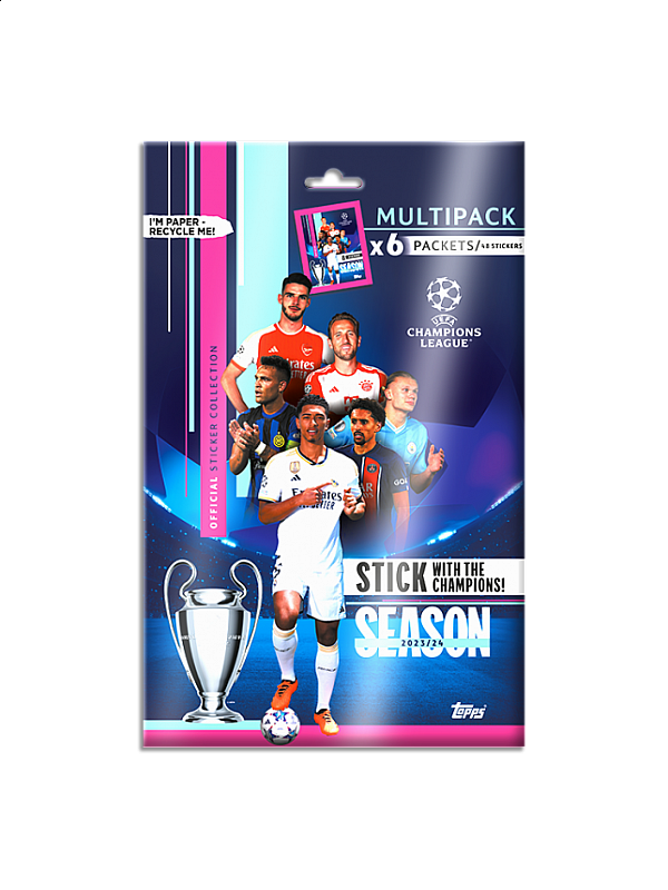 UEFA Champions League Sticker 2023/24 Multipack