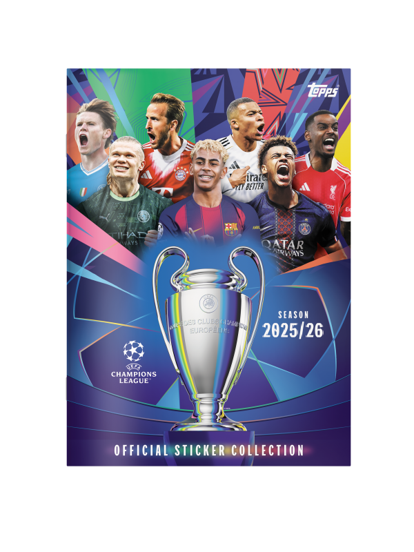 Topps UEFA Champions League Stickers 2025/26 Album Pack