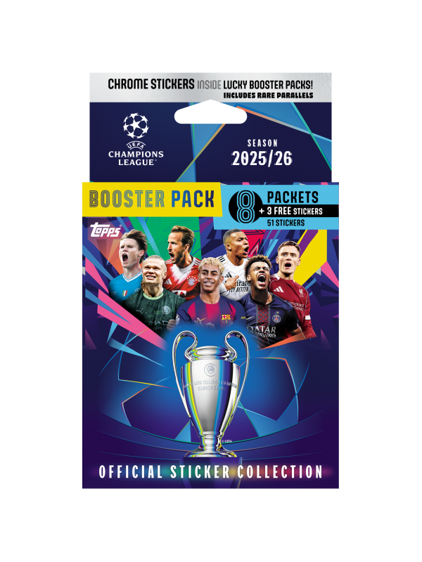 Topps UEFA Champions League Stickers 2025/26 Eco Pack