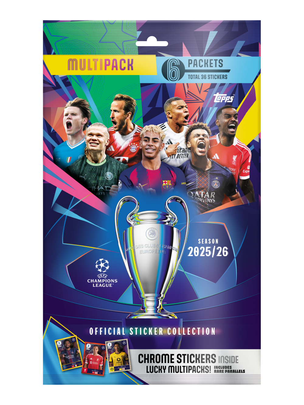 Topps UEFA Champions League Stickers 2025/26 Multipack
