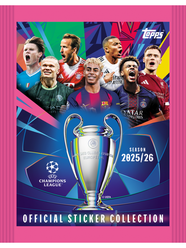 Topps UEFA Champions League Stickers 2025/26 Packet