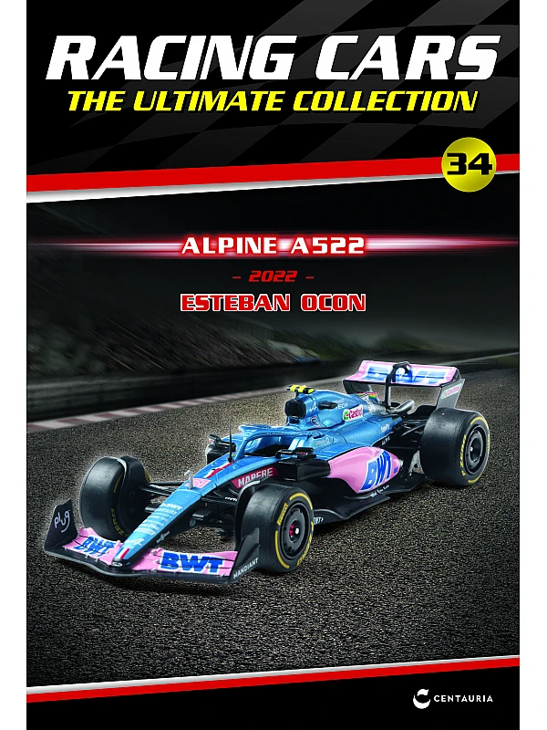 Alpine A522 - Estebam Ocon - 2022 T34 Alpine A522 - Estebam Ocon - 2022 T34