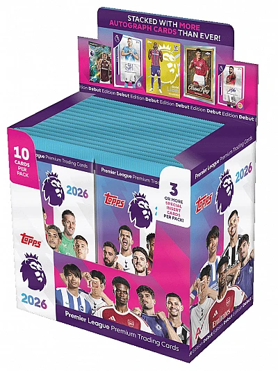 Topps Premier League Premium Cards 2026 Full Box