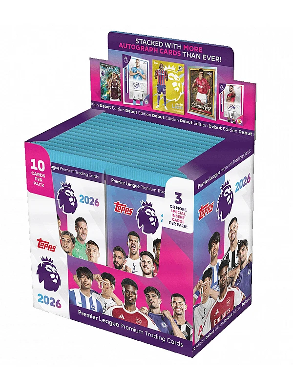 Topps Premier League Premium Cards 2026 Full Box
