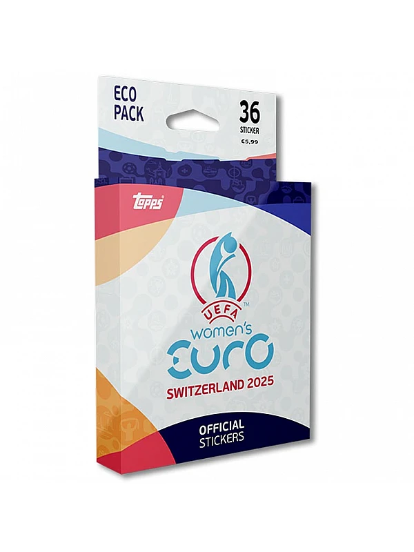 Topps UEFA Women's Euro 2025 Stickers Eco Pack
