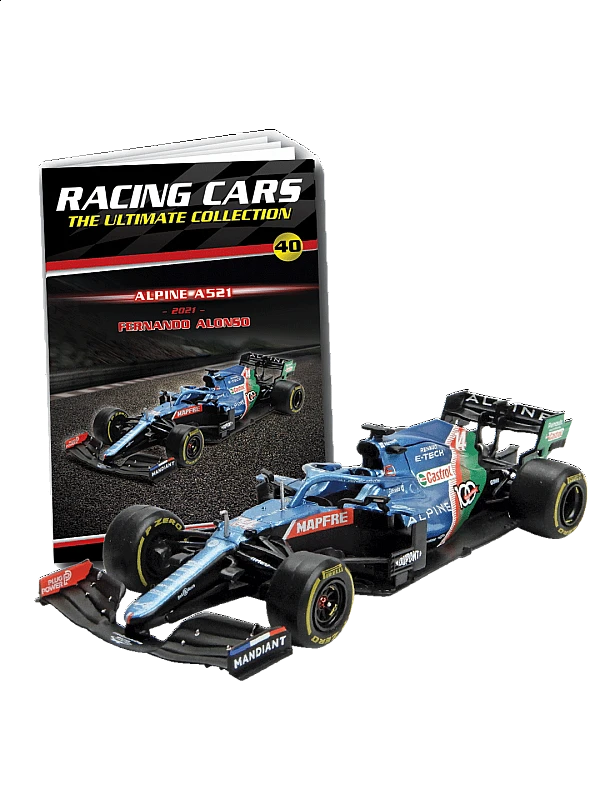 Alpine A521  - Fernando Alonso - 2021 T40
