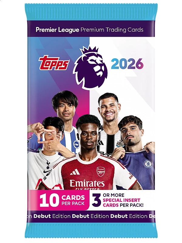 Topps Premier League Premium Cards 2026 Packet